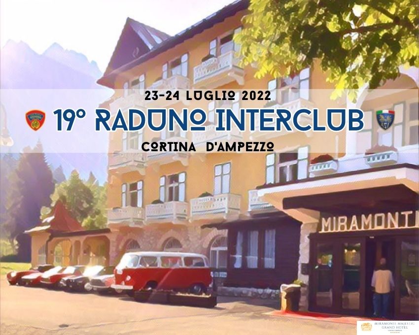 Programma e scheda d’iscrizione 19° Interclub Cortina d’Ampezzo 23-24 luglio 2022