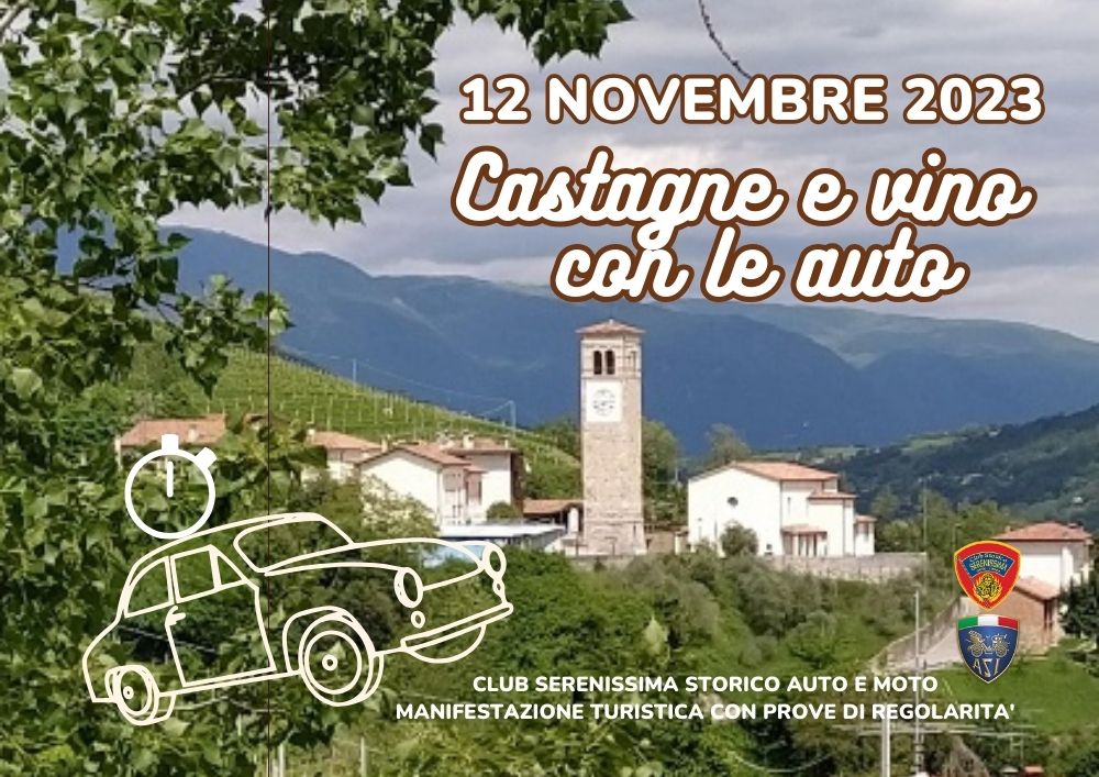 Castagne e vino con le auto 12 novembre 2023